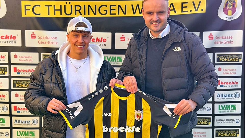 Der FC Thüringen Weida stellt noch vor dem Jahreswechsel seinen ersten Winterneuzugang vor.
