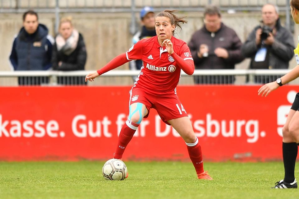 Ihre Karriere im Bayern-Trikot musste Sarah Romert verletzungsbedingt früh beenden.