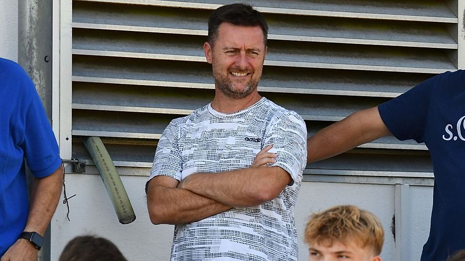 Der neue Mann an der Seitenlinie des SSV Brennberg: Thomas Seitz.