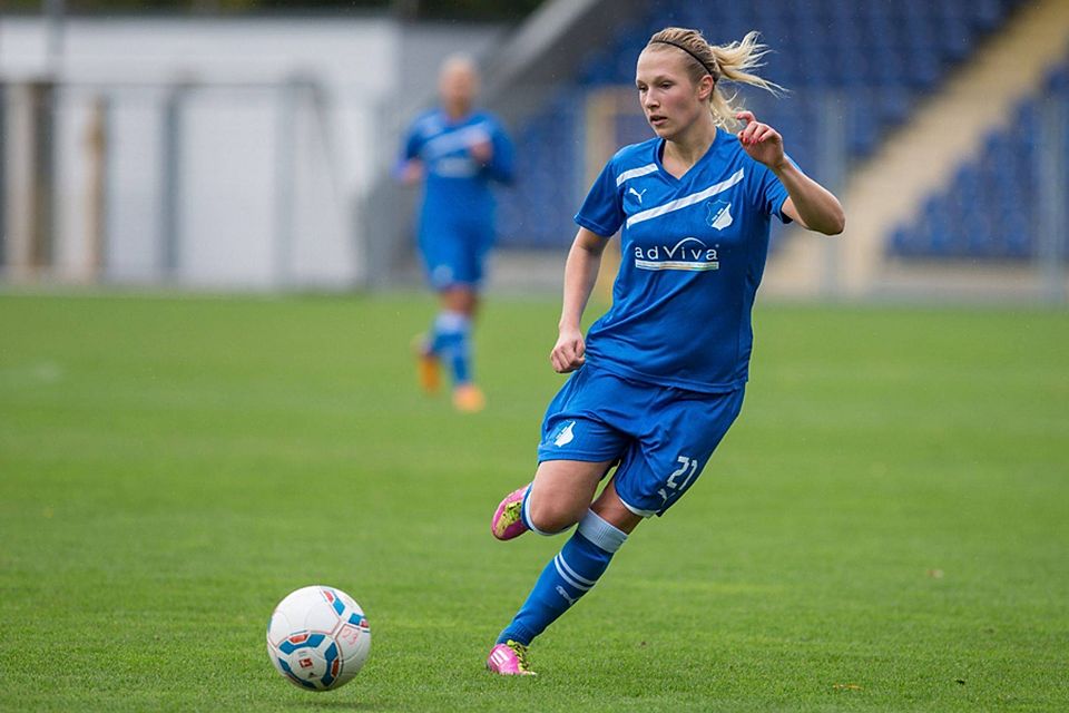 Leonie Pankratz ist in der Bundesliga wieder im TSG-trikot zu sehen.  Foto: Uwe Grün