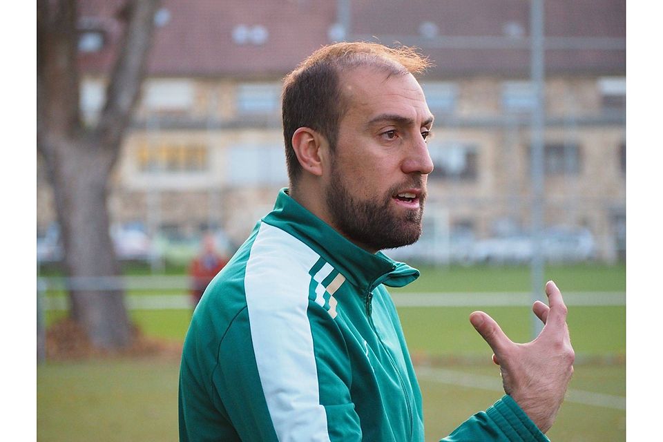 Bleibt mit Christian Kuhn in Münster im Amt - TSV-Trainer Sinan Can.