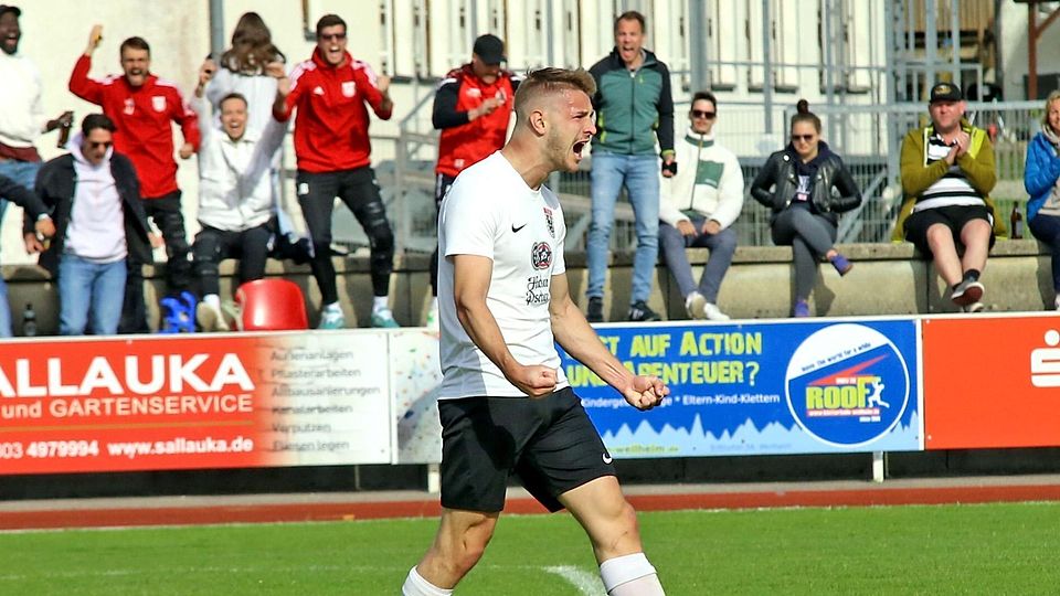 Neuer Mann für die Offensive: Philipp Solleder vom TSV Peißenberg wechselt zum 1. FC.