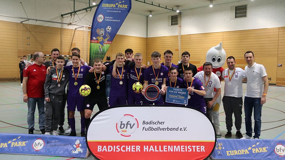 Der FC Nöttingen ist badischer A-Junioren-Meister im Futsal.