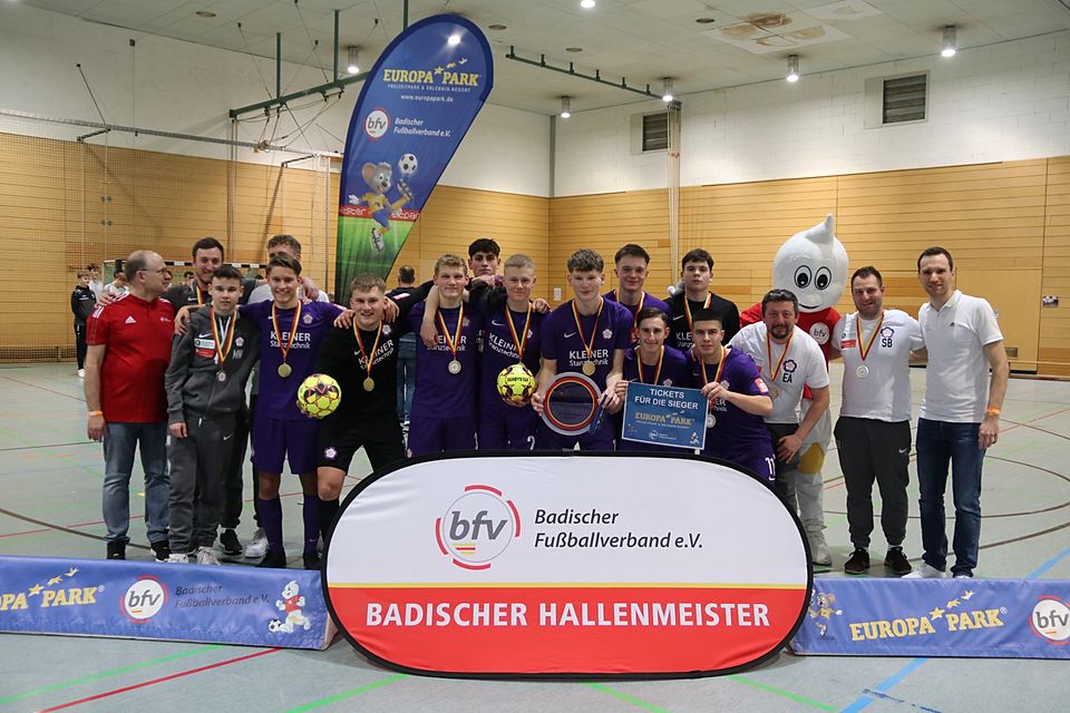 Der FC Nöttingen ist badischer A-Junioren-Meister im Futsal.