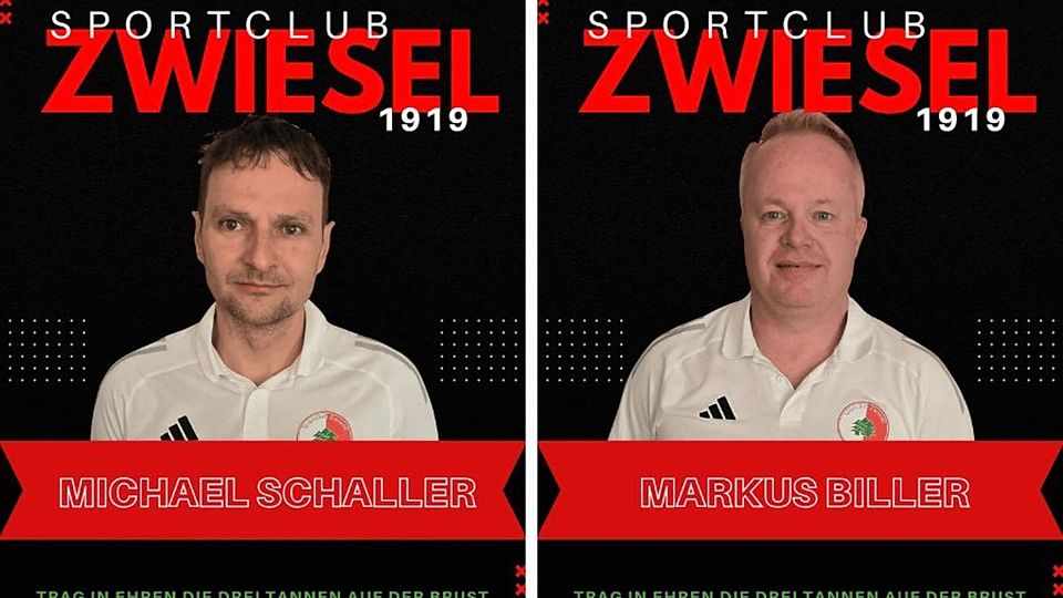 Michael Schaller (li.) und Markus Biller halten dem SC Zwiesel die Treue 
