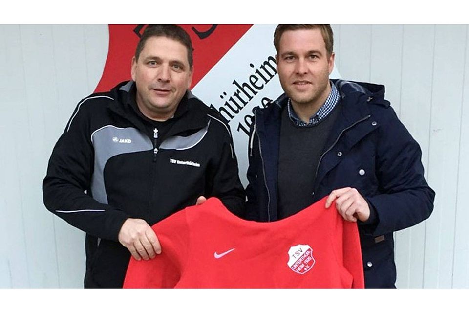 TSV-Abteilungsleiter Stefan Mayershofer (links) freut sich schon auf Neu-Trainer Christoph Wirth (rechts).
