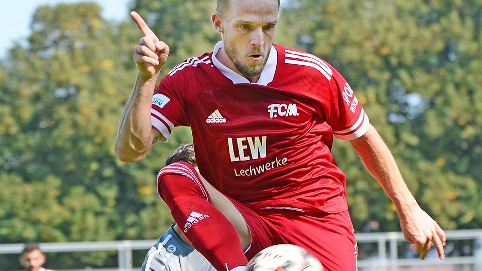 Thilo Wilke tritt auch in Zukunft für den FC Memmingen gegen den Ball.