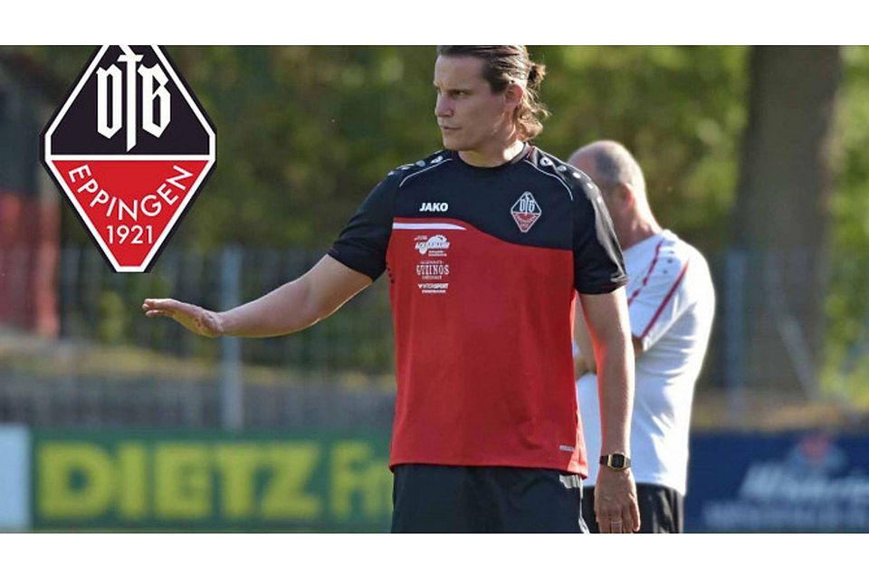 David Pfeiffer hat als Trainer beim VfB Eppingen verlängert. F: Lörz