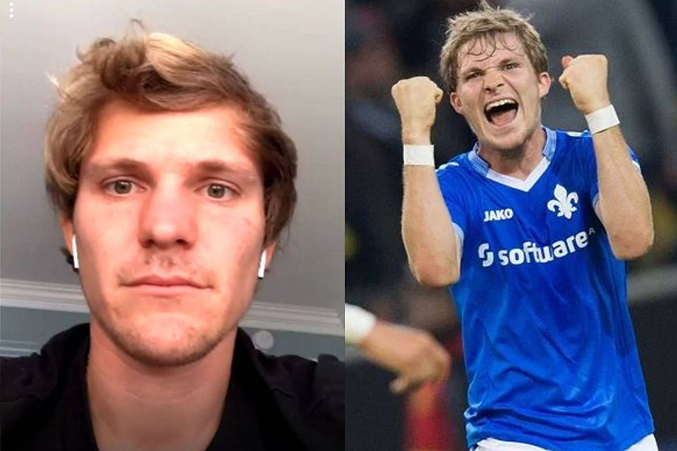 Florian Jungwirth im Video-Chat mit Fussball Vorort. Florian Jungwirth im Video-Chat mit Fussball Vorort.