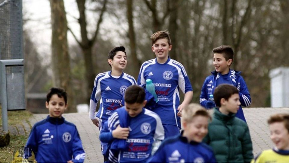 Die abgelaufene Saison bringt gute Laune ins Lager der Gonsenheimer U13-Junioren.  F: Haas