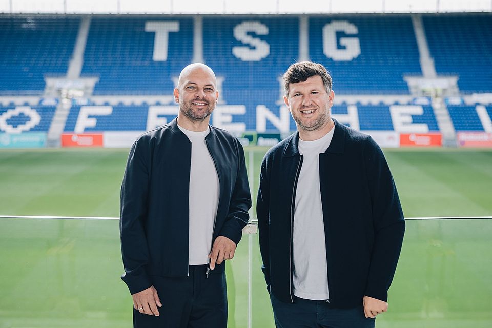 Die neue TSG-Geschäftsführung, Daniel Förderer und Andreas Schicker.