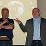 "Schöne neue Fußball-Welt" meinte letztes Jahr WFV-Vorstandsmitglied Harald Müller (rechts) zu den Reformbemühungen des Verbandes, Bezirkschef Roland Ungericht war damals noch nicht so überzeugt.