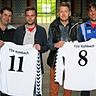 Sie basteln gemeinsam an der Zukunft des TSV Kühbach: (von links nach rechts) Jürgen Erhard, Emanuel Miok, Frank Lehrmann und Thomas Kerscher.  Foto: Josef Mörtl