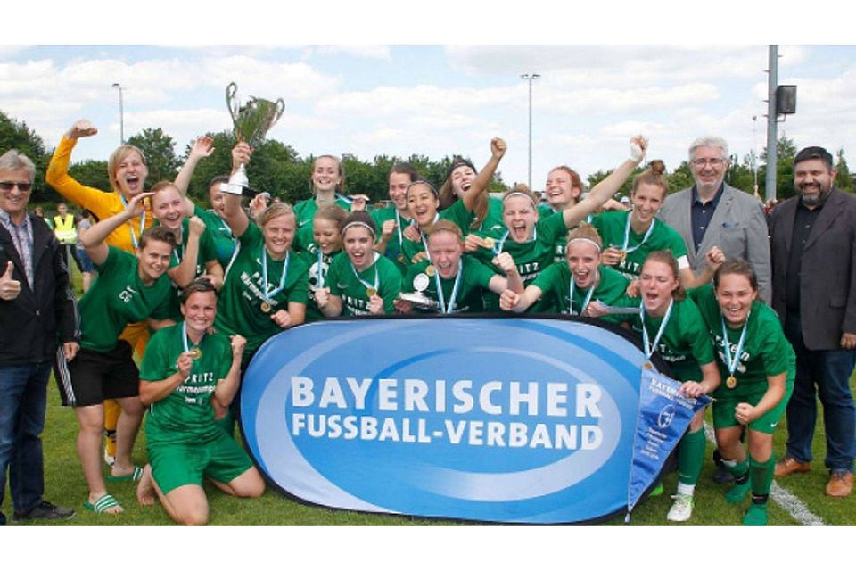 Die Siegerinnen kommen vom FC Forstern. Foto: Fabian Fruehwirth