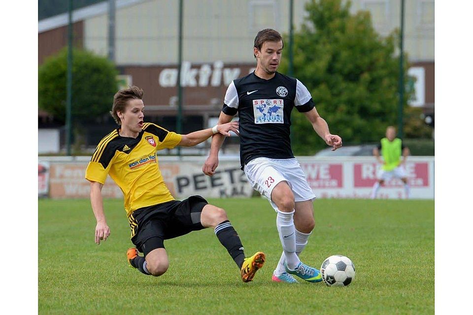 Dominik Wergen (r.) spielt in der kommenden Saison für den SV Stotzheim., Foto: Steinicke