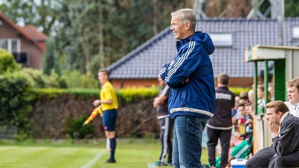 Thomas Steinkamp wird auch in der nächsten Saison beim SCR an der Seitenlinie stehen. F: Bernd Seyme