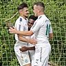Wollen im Derby wieder jubeln: die Spieler des SV Siemerode.