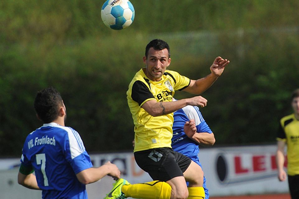 Ein hartes Stück Arbeit war der 2:0-Erfolg für Oliver Gorgievs Amberger gegen Frohnlach. F: Brückmann