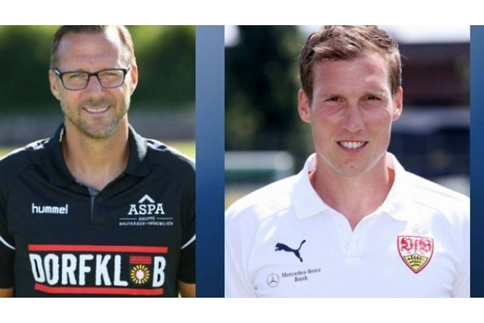 Treffen mit Aspach und dem VfB aufeinander: Die Trainer Sascha Hildmann und Hannes Wolf.