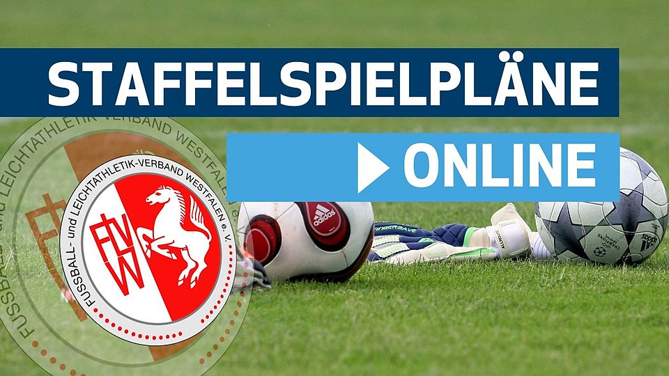 Die Staffelspielpläne der höchsten Amateurligen in Westfalen sind online!
