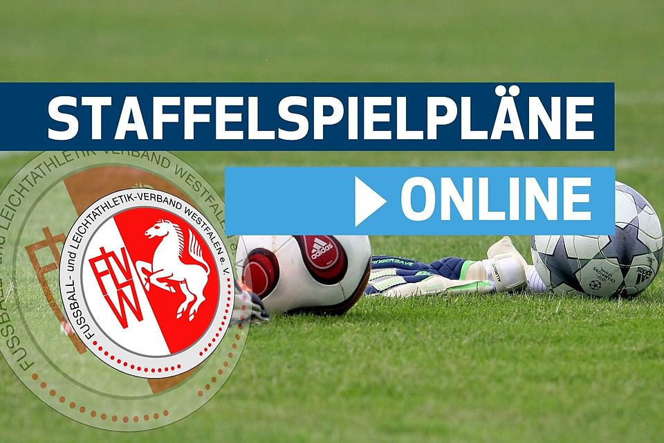 Die Staffelspielpläne der höchsten Amateurligen in Westfalen sind online!