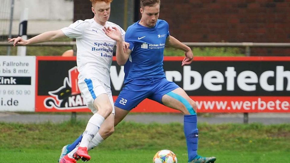 Sorgte mit einem Doppelpack für klare Verhältnisse: Gerrit Ideler (r.).
