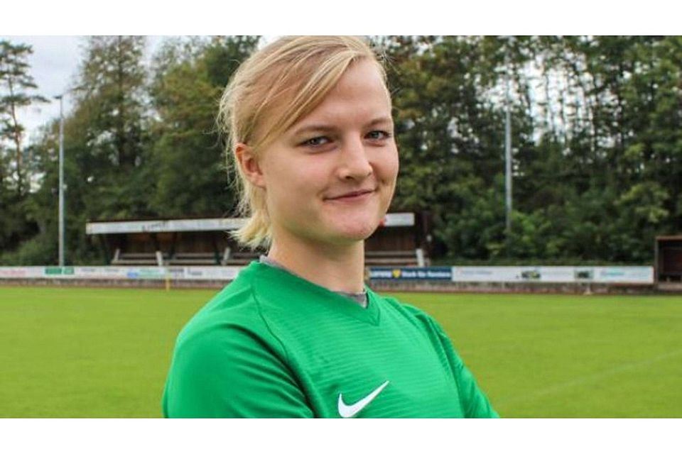 Freut sich auf die große Herausforderung am Sonntag in Forstern: Julia Ruckdeschel (22) aus Baldham gehört zum Kader des Regionalligisten. privat