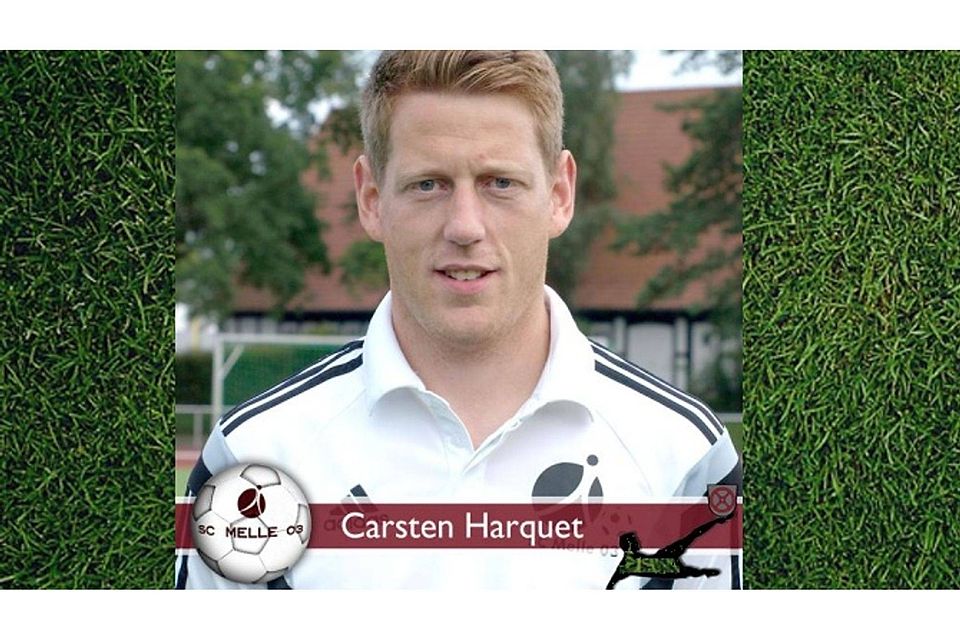 Carsten Harquet hat seinen Vertrag verlängert.