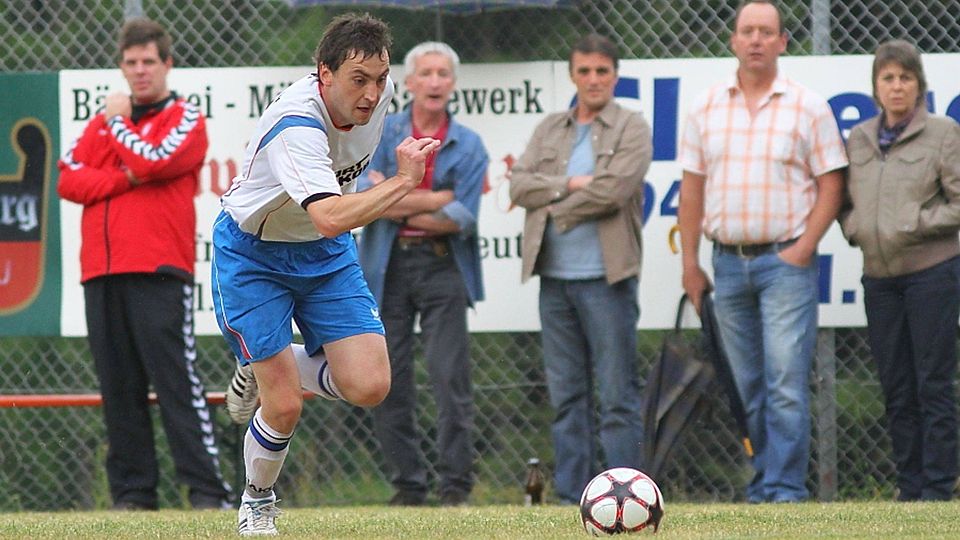 Neuer Spielertrainer des SV Neuschönau: Josef Seidl F: Werner Grübl
