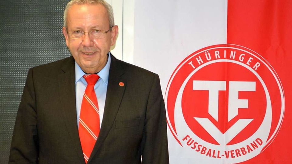 TFV-Präsident Udo Penßler-Beyer.