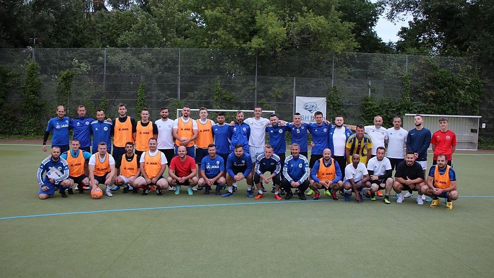 Bild der ersten Trainingseinheit