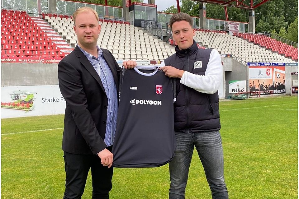 Lars Rohwer (links, Sportlicher Leiter) und Elias Rienermann (rechts)