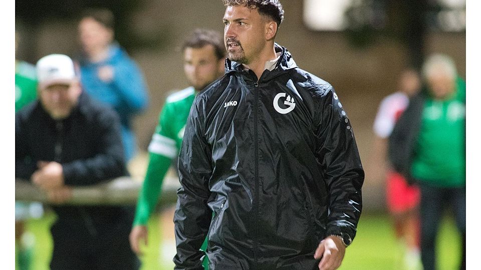 tsv grünwald, grün, gegen fc unterföhring, 12.09.2025sebastian koch, tr grünfoto: bro