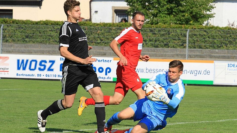 Die neue Nummer eins im Kasten des VfB Germania Halberstadt: Paul Büchel   F: Kölbel