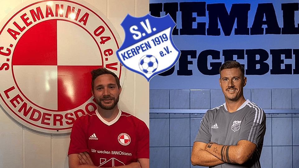Steffen Hickert (re.) installierte Thomas Gasper als Trainer.