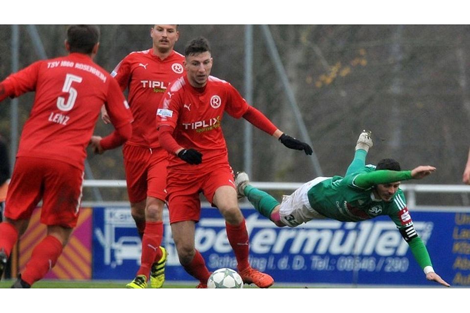 Der TSV 1860 Rosenheim freut sich auf sein Saison-Highlight. F: Geisler