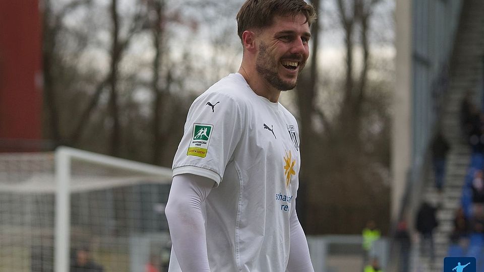Thomas Gösweiner schoss den 1. FC Bocholt mit einem Dreierpack zum Sieg in Uerdingen und sich damit erstmalig in die Top-Elf. 