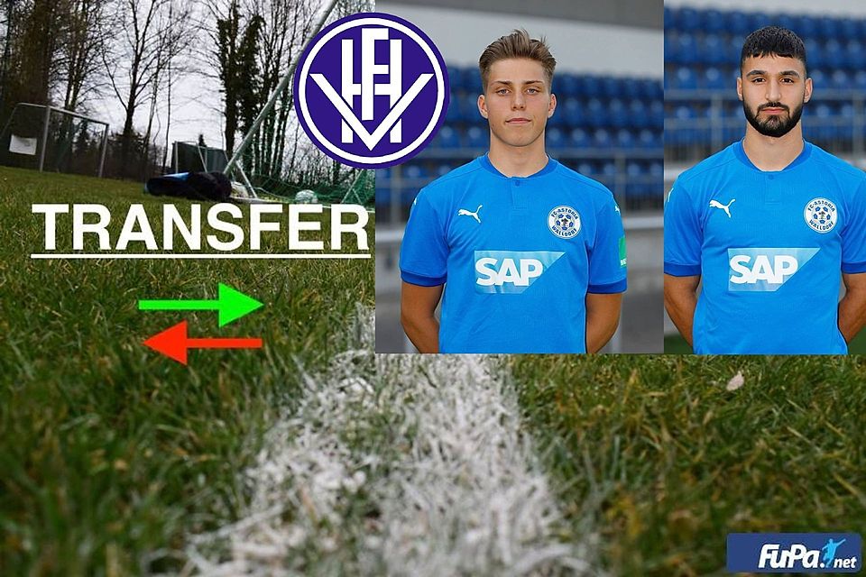 Akin Ulusoy (r.) und Joshua Best wechseln zum FV Fortuna Heddesheim.
