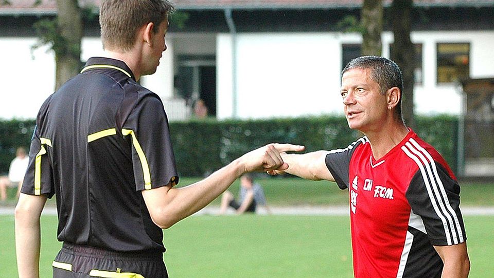 Abschied in Richtung Mindelheim: Christian Maier (rechts) verlässt die U23 des FC Memmingen und wird neuer Trainer beim Bezirksligisten TSV Mindelheim.  F.: Olaf Schulze