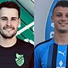Mönig (links) und Trawinski tragen ab dem Sommer das Trikot des Kirchhörder SC.