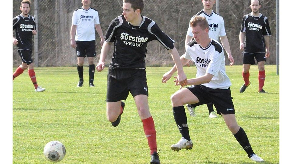 Der VfL Lauterbach hat dem Spitzenreiter SG Johannesberg II einen empfindlichen Dämpfer im Aufstiegsrennen verpasst. 	Foto: Zinn