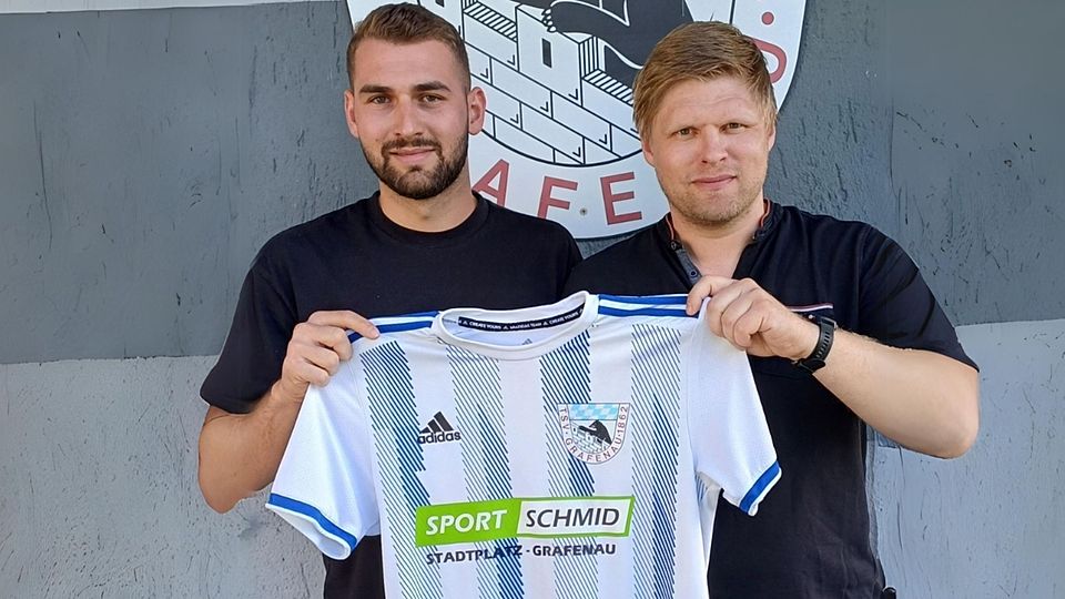 Sebastian Raml (li.) und Alexander Adam coachen künftig gemeinsam den TSV Grafenau 