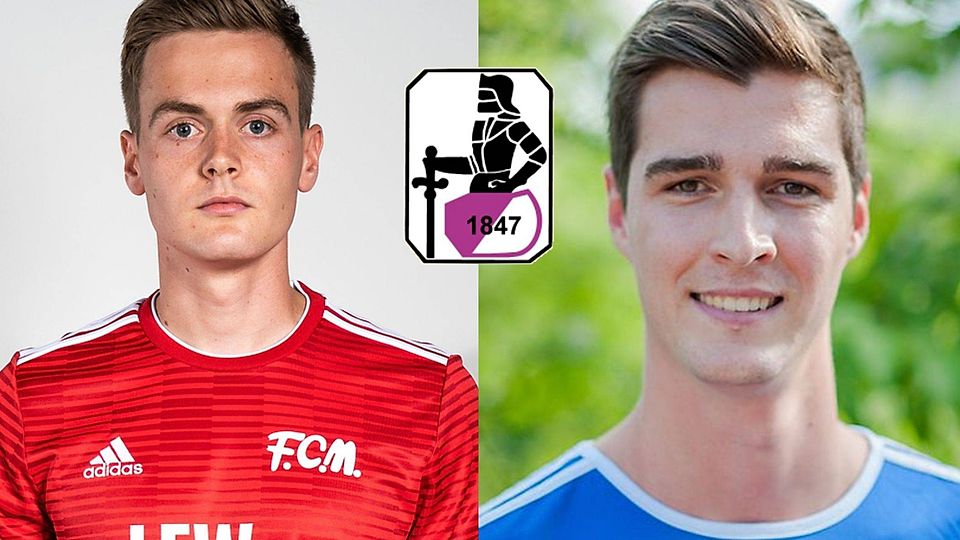 Marco Greisel (li.) und Benedikt Krug zählten in Memmingen bzw. Illertissen zum Stammpersonal und verstärken nun den TSV Schwaben Augsburg.