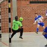 Nach dem schwer erkämpften und hitzigen Halbfinalsieg gegen den KSD Croatia trifft Lokalmatador TSV Winkelhaid im Endspiel der Futsal-Liga Mittelfranken am Samstag auf Dergahspor. F: Gitzing