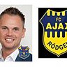 Abteilungsleiter Sören Marx freut sich über die Umbenennung von TSV in "FC Ajax" Rödgen. Die Vereinsfarben bleiben gleich.