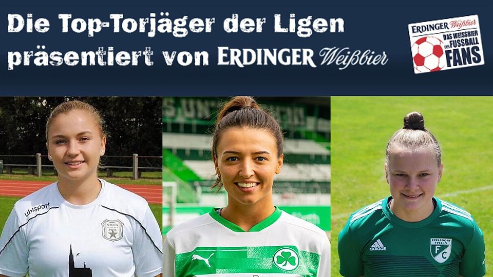 Theresa Eder (li.) erzielte als einzige Spielerin zwei Tore in der Bayernliga der Frauen.