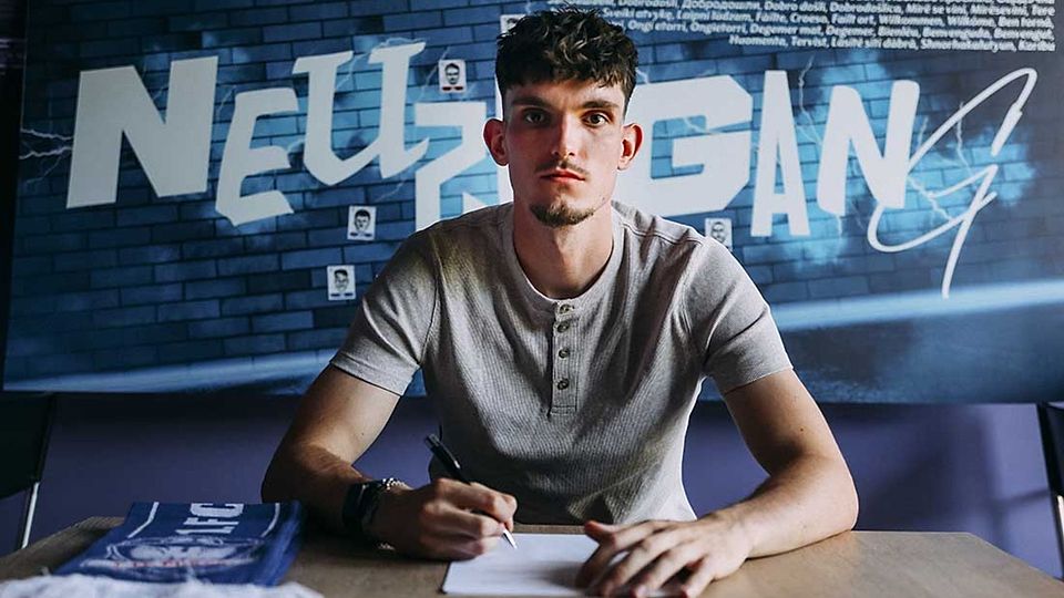Neuzugang Kilian Skolik (1. FC Phönix Lübeck).