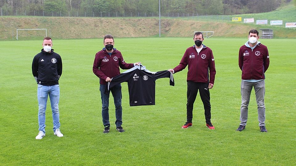 Die neue sportliche Führung des SSV Jandelsbrunn (v.l.): Abteilungsleiter Patrick Eckmüller, Neu-Trainer Gunther Bauer, Co-Trainer Jürgen Reisinger und 2.Vorstand Thomas Pieringer.