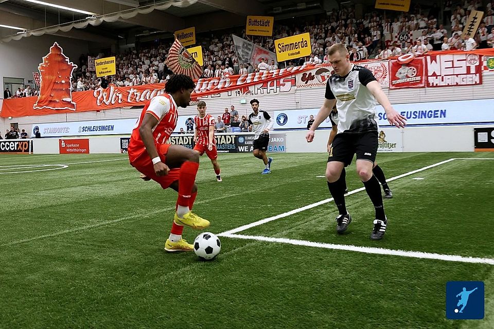 Stimmungsvoll war die Premiere des Domstadt Banden Masters in Erfurt. Stimmungsvoll war die Premiere des Domstadt Banden Masters in Erfurt.