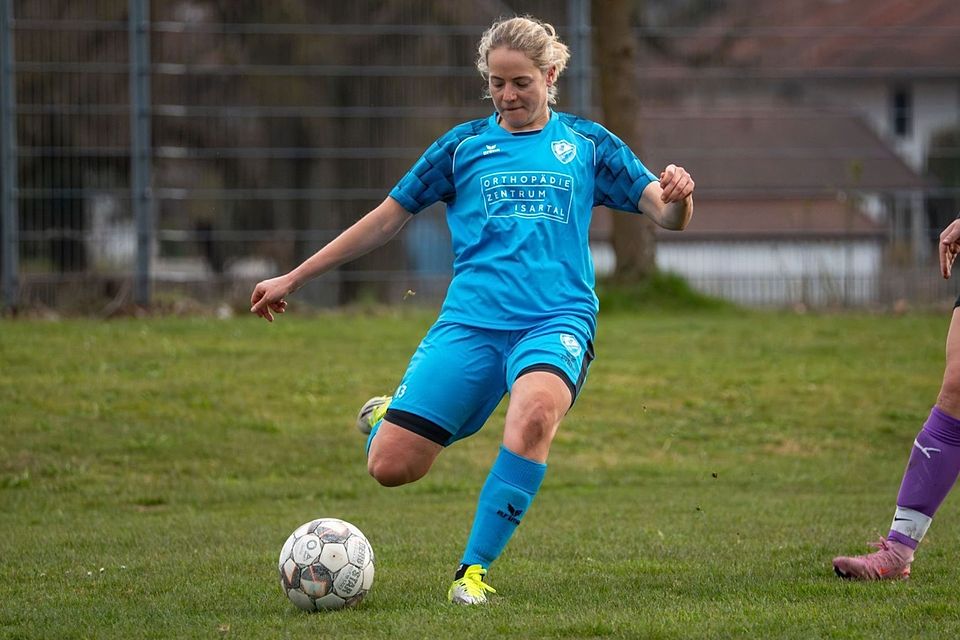 Viktoria Schaffer per Freistoß zum 2:0